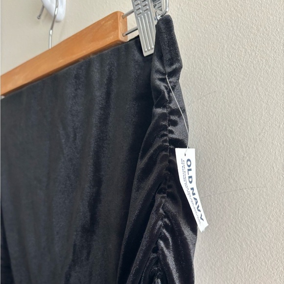 Old Navy Elegant Black Velvet Maxi Skirt size M - Picture 6 of 14